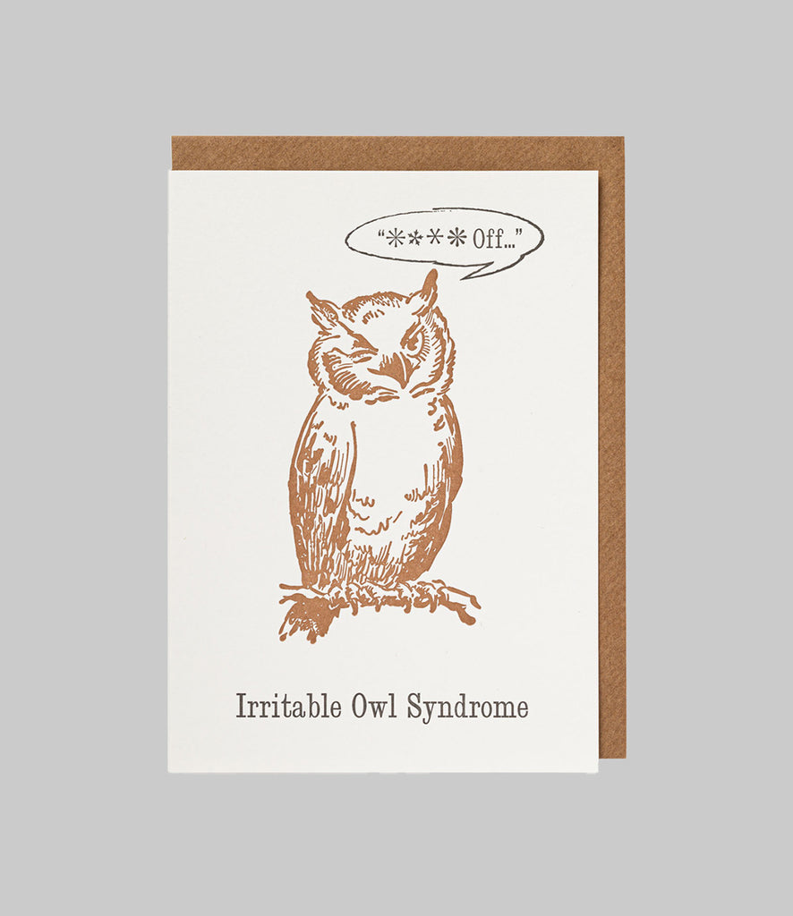 Archivist - Irritable Owl Card