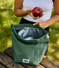 Black + Blum : Lunch Bag + Steel Lunch Box Bundle - Green