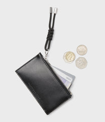 Simple Coin Pouch, Puller - Black - REBEL