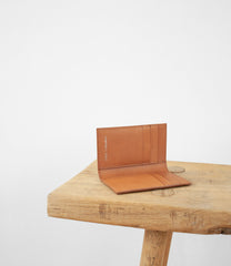 Peveril Card Wallet - Pebbled Tan - REBEL
